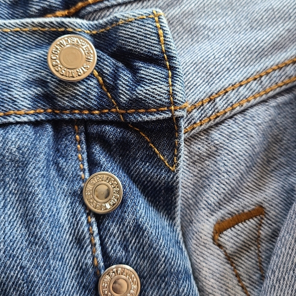 LEVI'S 501 BUTTONFLY JEANS - Picture 3 of 8